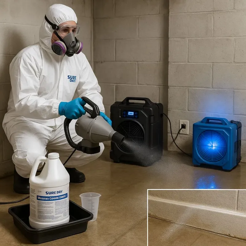 Sanitization and Odor Removal process in Buckland, MA