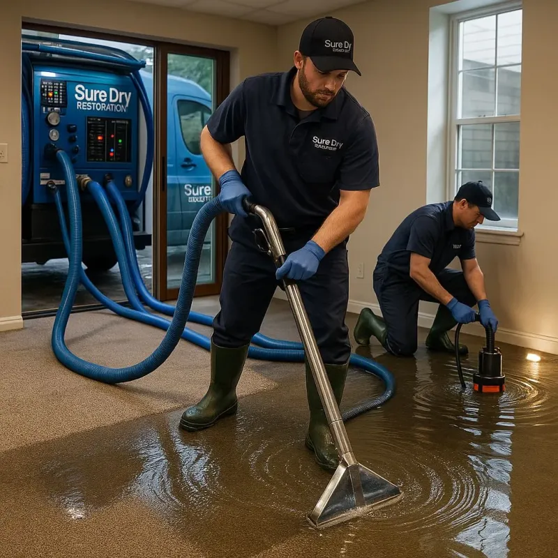 Water Extraction and Removal process in Buckland, MA